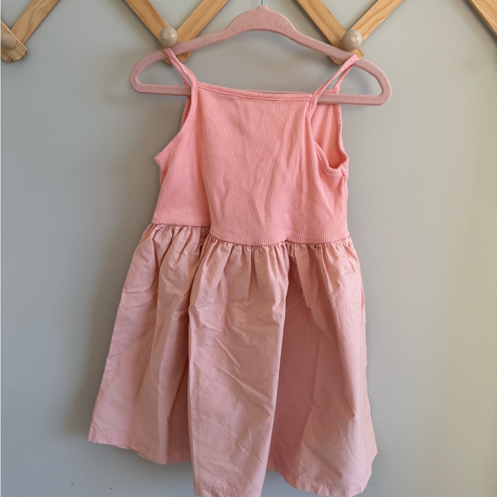H&M Light Pink Casual Kids Dress